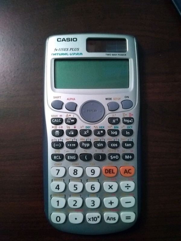 Casio Fx 115 Es Calculator